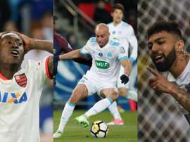 Marlos Moreno, Abdennour y Gabigol fueron cedidos a otros clubes. AFP/EFE