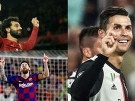 Questi sono i candidati ai Globe Soccer Awards. EFE/AFP