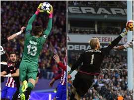 Oblak e Schmeichel estão fazendo grandes temporadas. BeSoccer