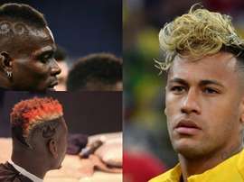 Les coupes les plus chelous de Pogba, Neymar et Balotelli. AFP/Instagram
