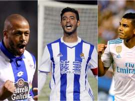 Sidnei, Carlos Vela y Casemiro, tres extracomunitarios. BeSoccer