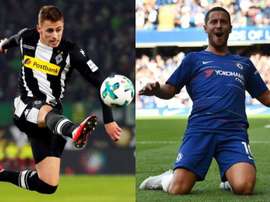 Thorgan and Eden hazard are in the form of their lives. AFP/BeSoccer