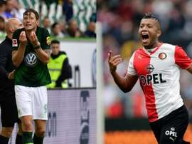 Vilhena et Weghorst sur la liste du Betis. AFP
