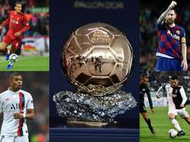 Les 30 joueurs nommés pour le Ballon d'Or 2019. AFP