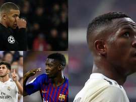 Les huit adversaires potentiels de Vinicius pour le futur Ballon d'Or. BeSoccer/EFE/AFP