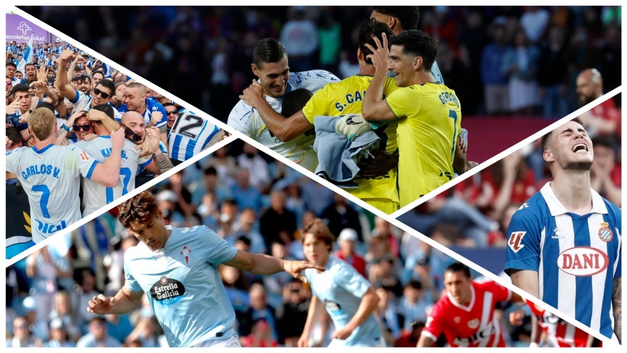 LaLiga se despeja: Champions lista, batalla a 3 por Europa y mano a mano por la permanencia