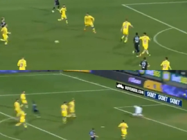L'Équatorien a ouvert le score. capture/beINSports