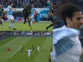 Kevin Bonifazi et Sergio Floccari ont remonté le but initial de Moise Kean. Collage/Vamos