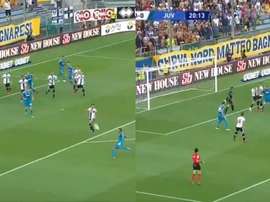 Chellini ha segnato la prima rete della Serie A 2019/20. Captura/VAMOS