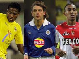 Valencia, à Villarreal; Mancini, à Leicester; et Aubameyang, à Mónaco. BeSoccer