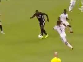 Buena aportación de belga en la jugada del empate. Twitter