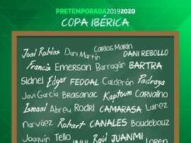 El Betis se enfrentará al Oporto en la Copa Ibérica. Twitter/RealBetisBalompié