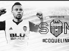 Coquelin, nouvelle recrue de Valence. Twitter/ValenciaCF