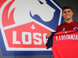 Costanza rejoint Lille. Twitter/LOSC