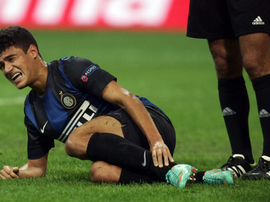 Coutinho, en acción en su etapa en el Inter de Milan. EFE