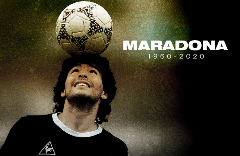 Fallece Diego Armando Maradona. BeSoccer