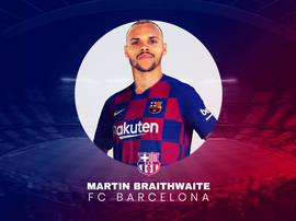 Martin Braithwaite, novo jogador do Barcelona. BeSoccer