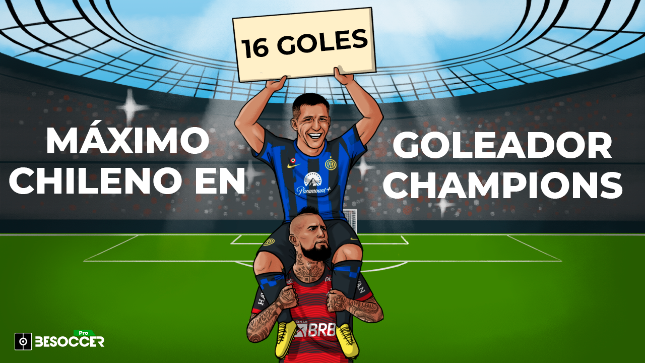 Alexis Sánchez se convierte en el máximo goleador chileno en la historia de la Champions