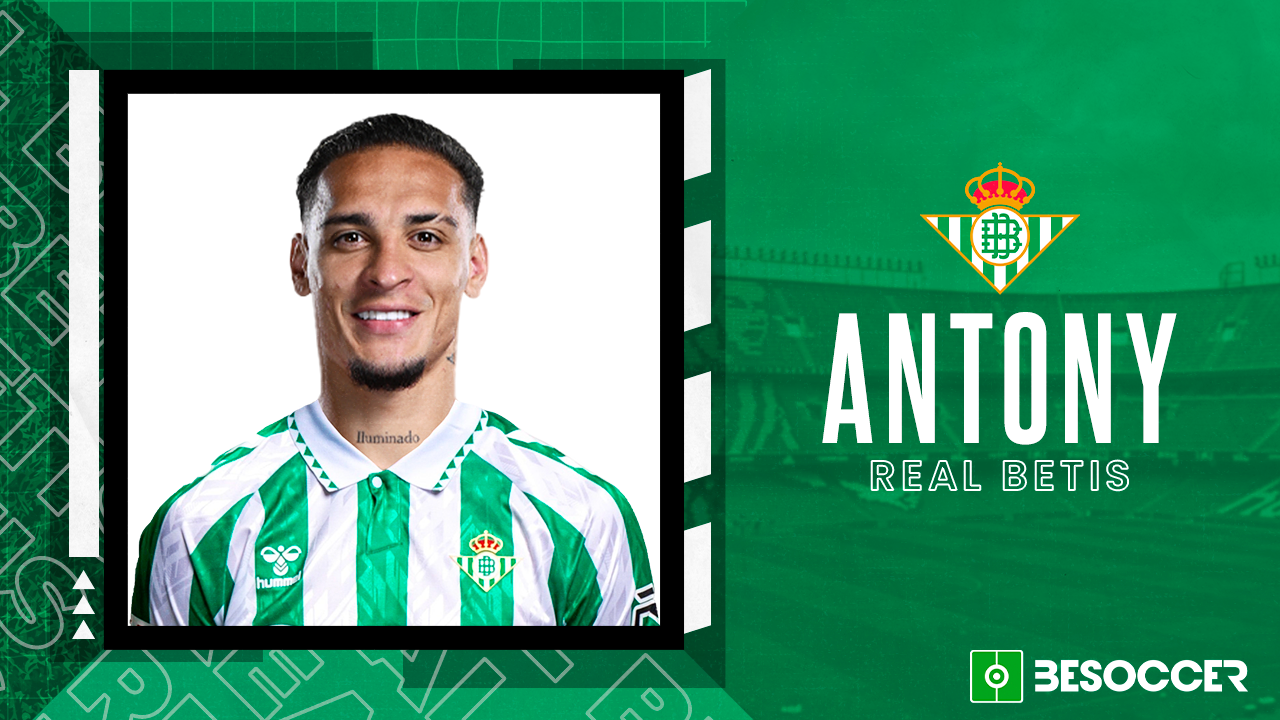 Antony riparte dal Betis Siviglia dopo il flop allo United