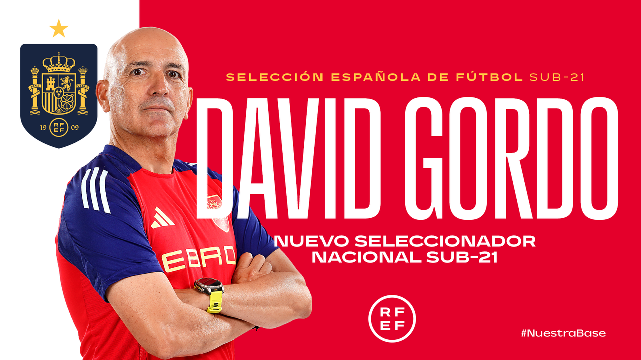 David Gordo, nuevo seleccionador de España Sub 21