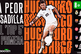 Hugo Duro, la peor pesadilla del 'top 5' de Primera