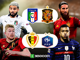 Bélgica, Espanha, França e Itália esperam até outubro para disputar a Liga das Nações. BeSoccer