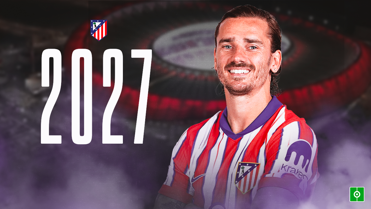 OFICIAL: Griezmann renueva con el Atleti hasta 2027