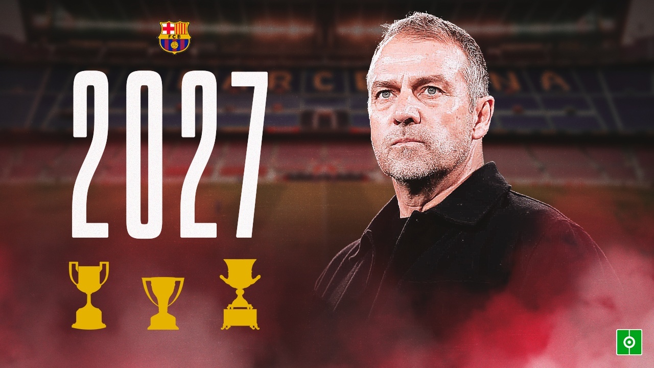 OFICIAL: el Barça renueva a Flick hasta 2027