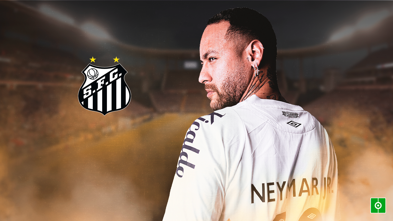 Neymar renueva con Santos hasta diciembre