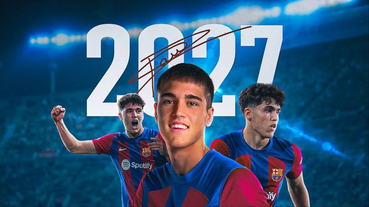 Barcelona prodigy Pau Cubarsi signs new deal until 2027