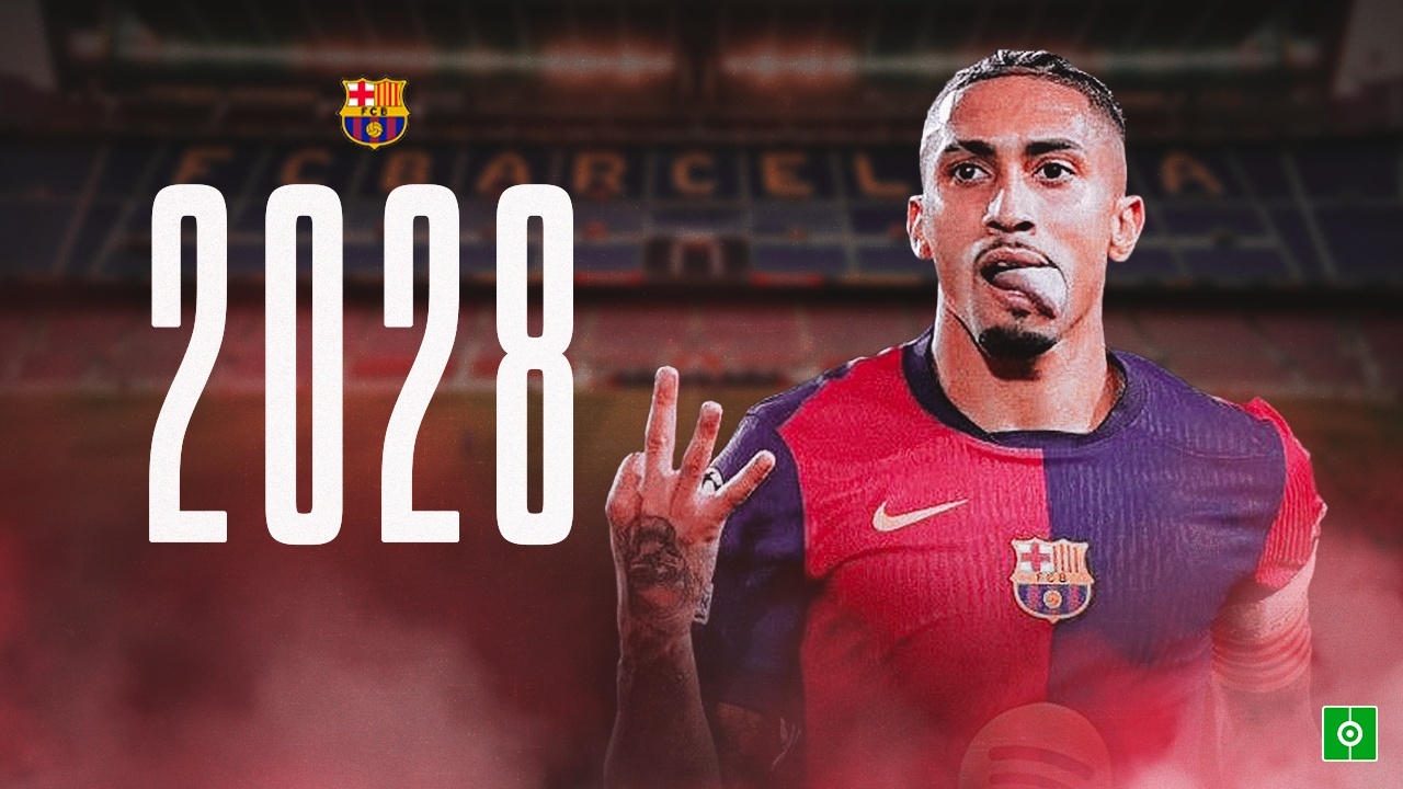 Raphinha, renovado hasta 2028