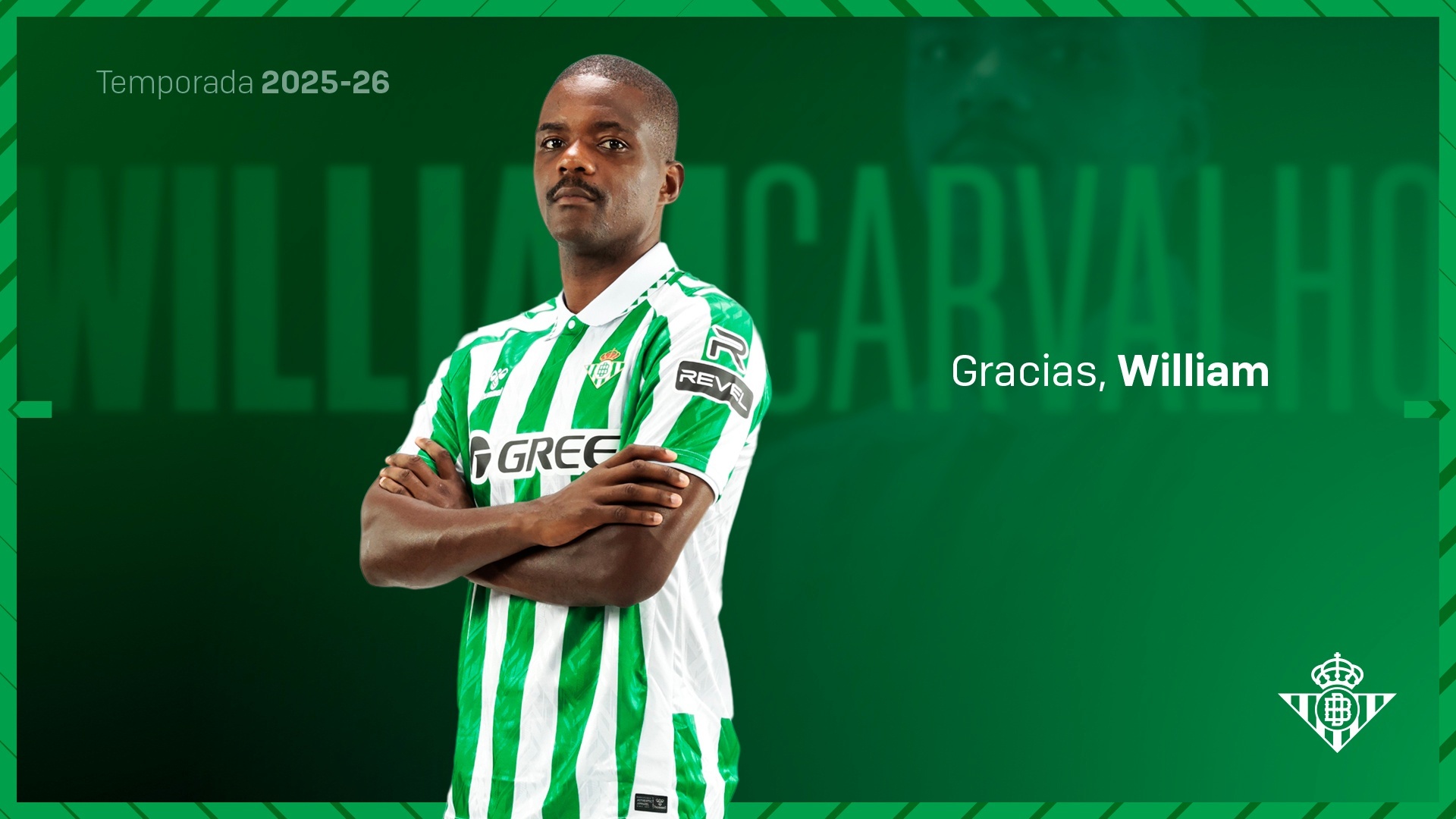 William Carvalho se desvincula del Betis
