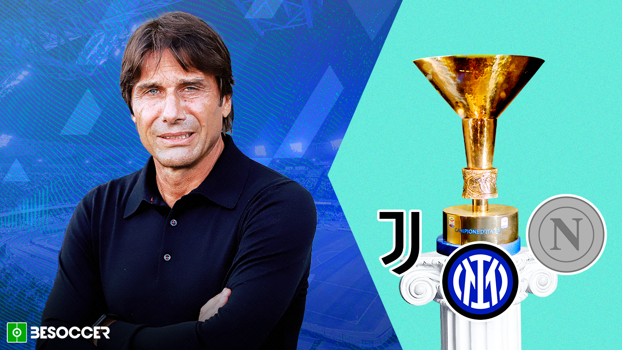 Ganar la Serie A con 3 equipos diferentes, una hazaña única que ya acaricia Conte