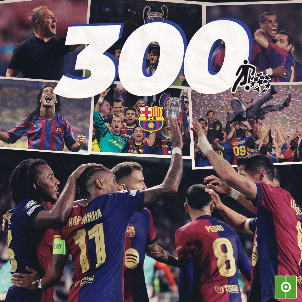 Barcelona mira 200ª vitória na Champions