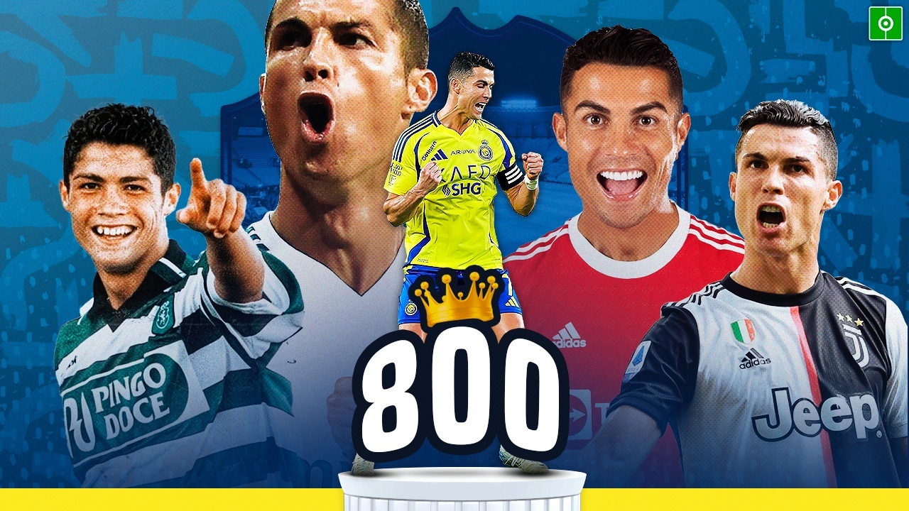 Y ya van 800 muescas en el revólver de CR7 a nivel de clubes