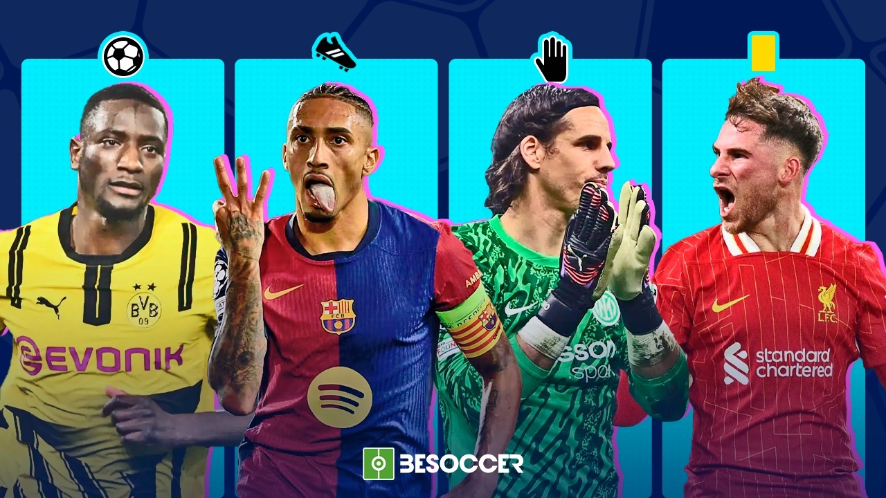 Les joueurs avec les meilleures stats en Ligue des champions 2024/25