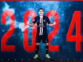 Officiel : Verratti prolonge jusqu'en 2024. Twitter/PSG_Inside