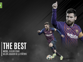 Messi gana el 'The Best'. BeSoccer