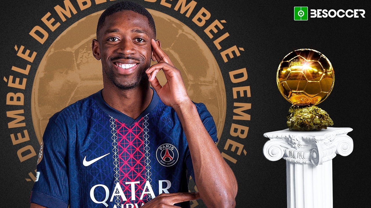 Ousmane Dembélé, ganador del Balón de Oro 2025