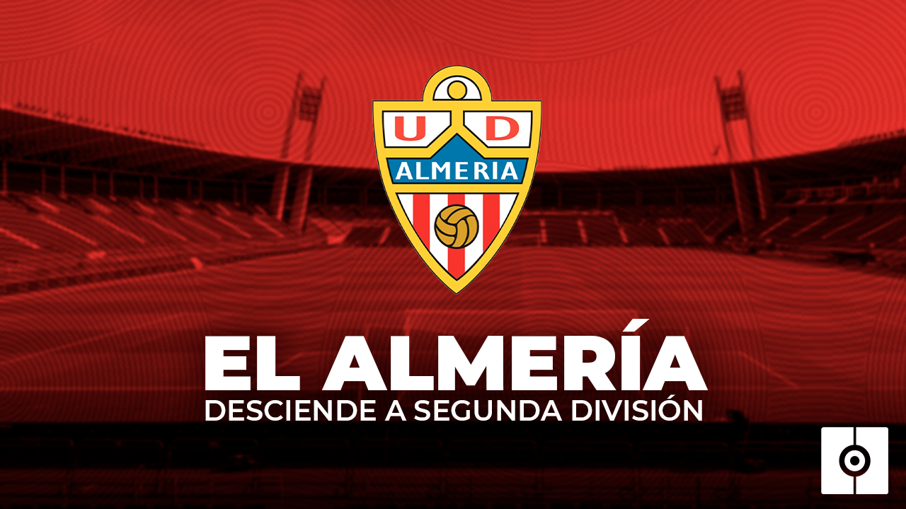 El Almería desciende a Segunda División