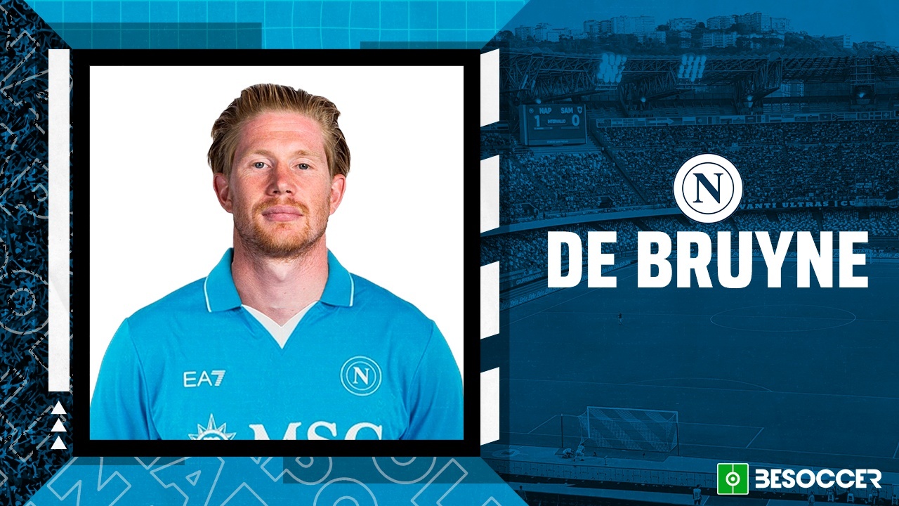 OFICIAL: De Bruyne ficha por el Nápoles