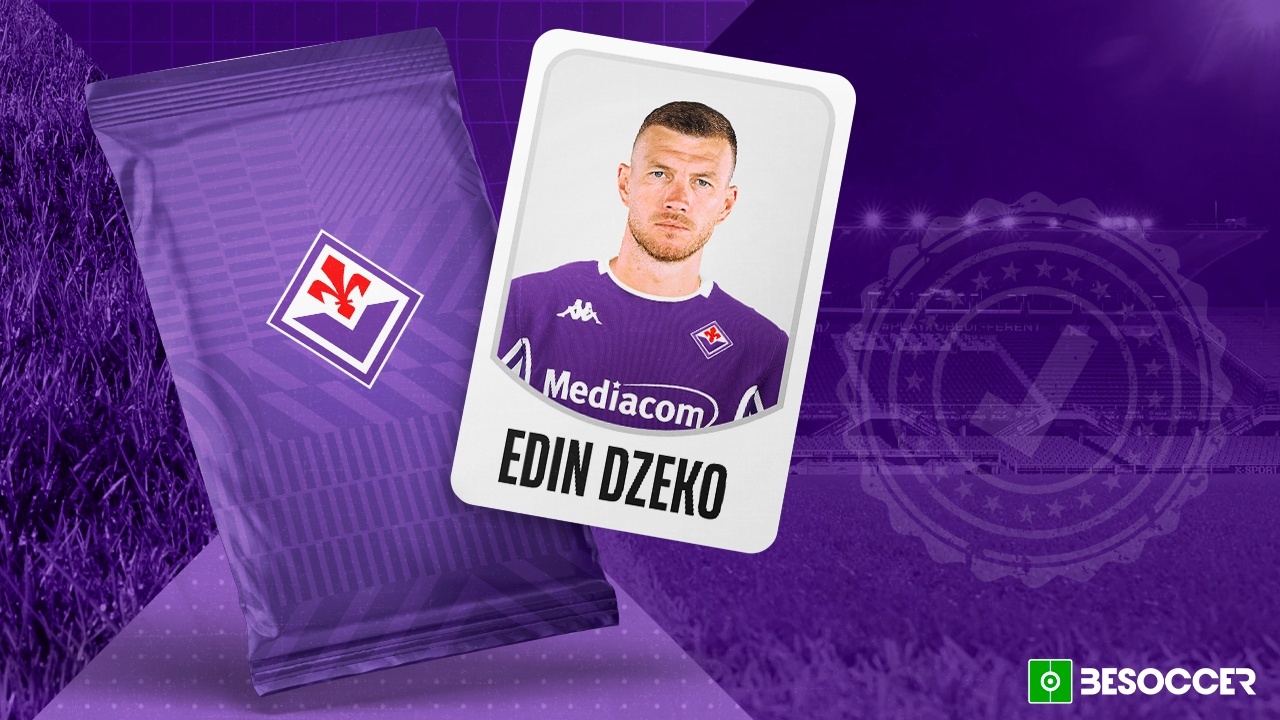 OFICIAL: Dzeko vuelve a Italia para jugar en la Fiorentina