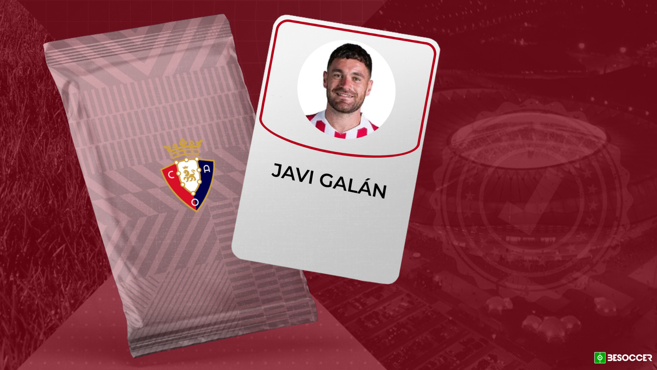 Javi Galán, nuevo jugador de Osasuna