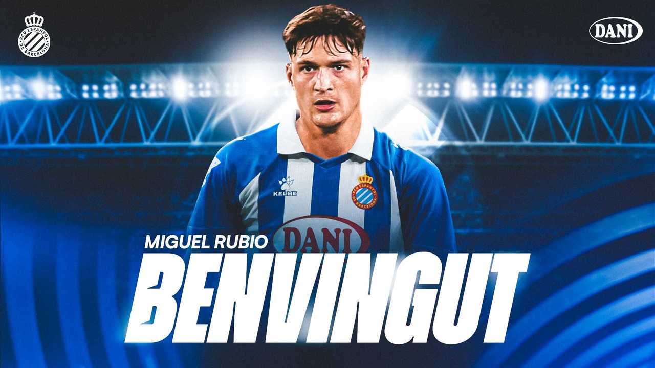 El Espanyol firma a Miguel Rubio hasta 2028