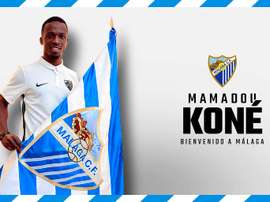 Koné rejoint Malaga. MalagaCF