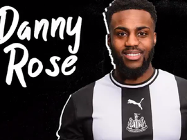 Danny Rose é emprestado ao Newcastle. Captura/NUFC