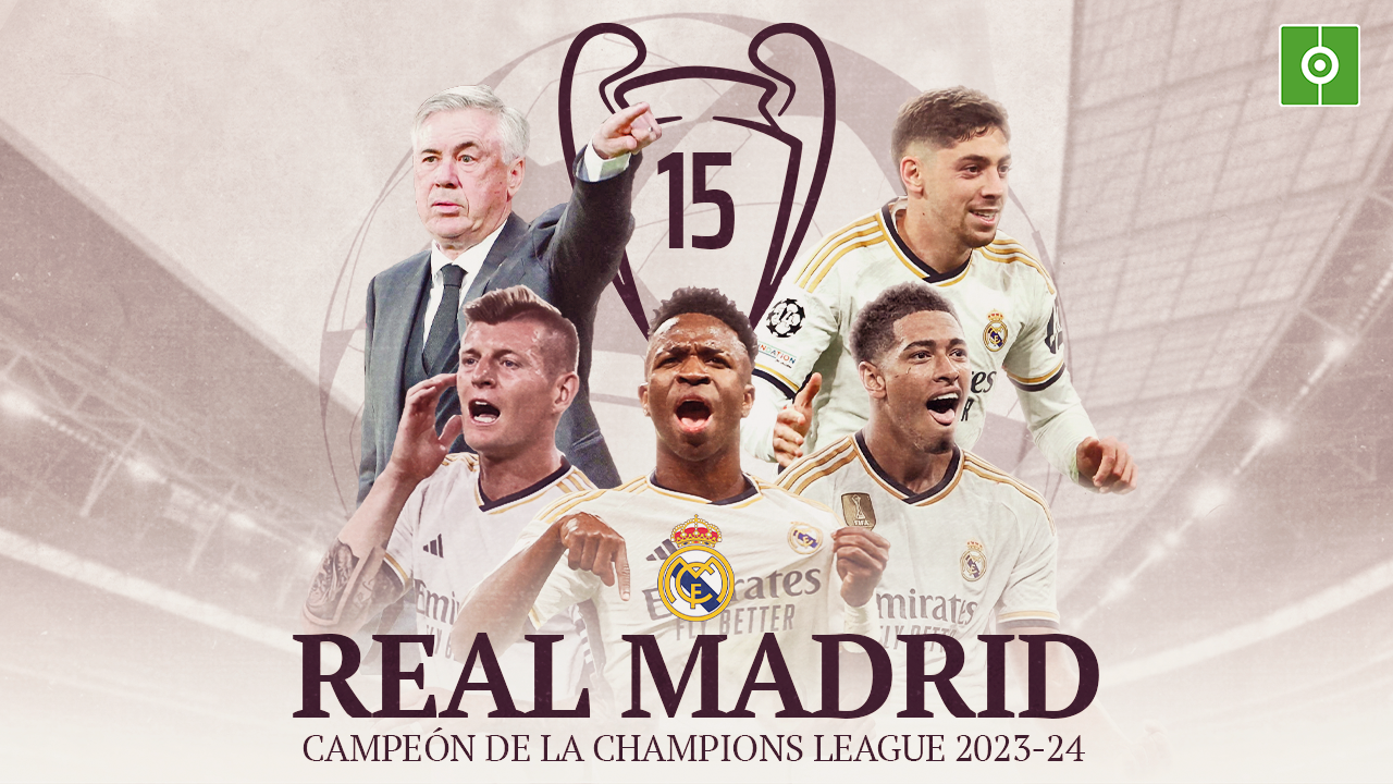 Llegó la 'Decimoquinta': el Real Madrid, campeón de la Champions 23-24