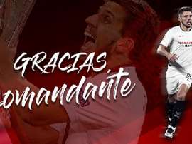 Carriço part en Chine. Twitter/SevillaFC