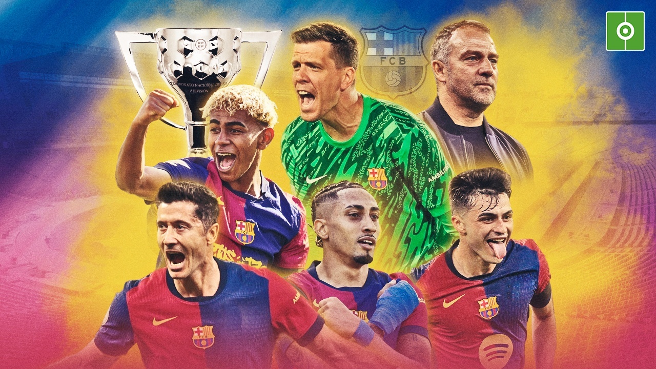 Le FC Barcelone champion de la Liga 2024-25