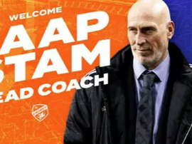 Cincinnati anuncia novo treinador, mas erra feio na foto. Twitter/FCCincinnati
